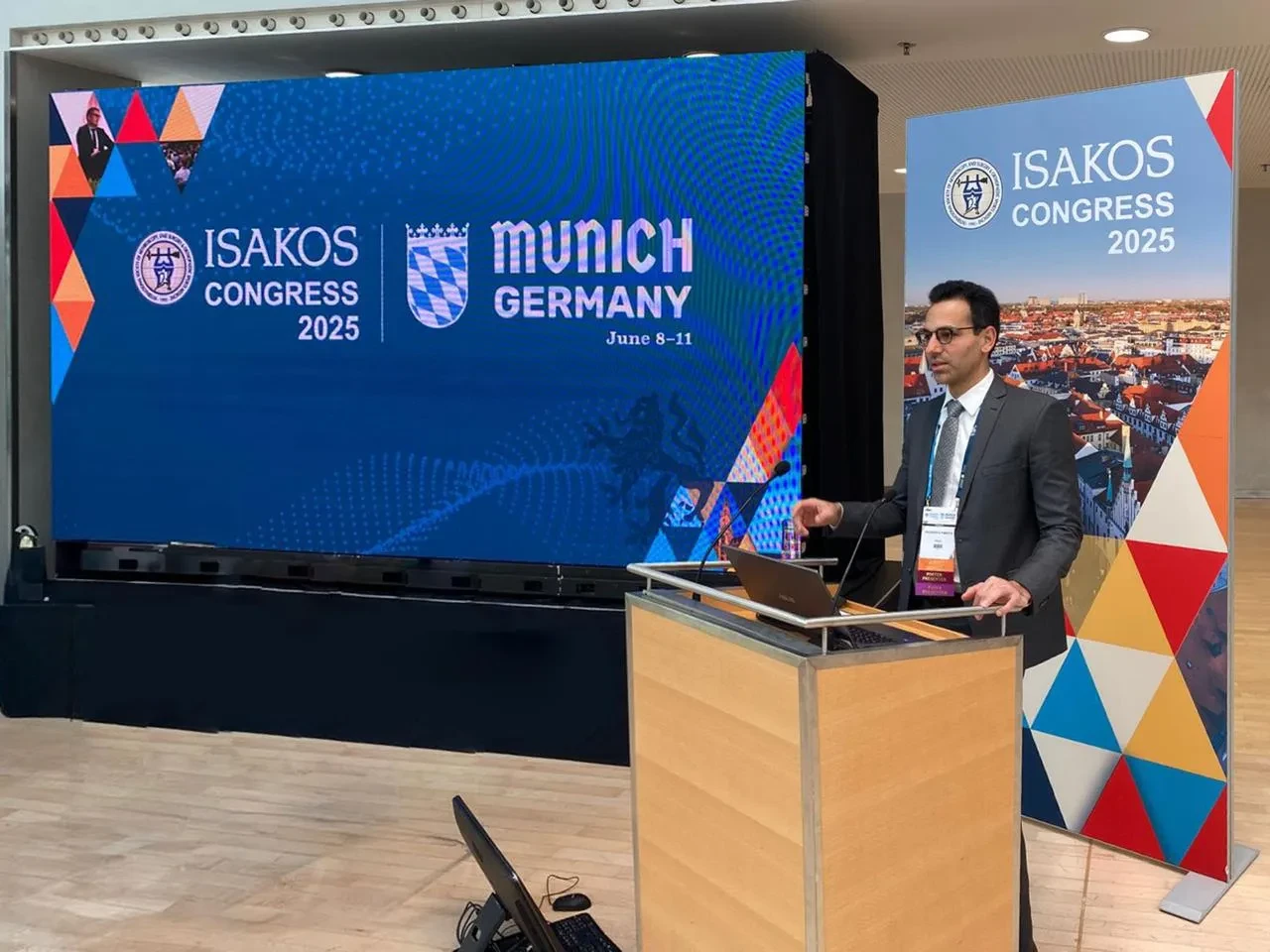 Dr. Frederico Pimenta no ISAKOS Congress em Munique