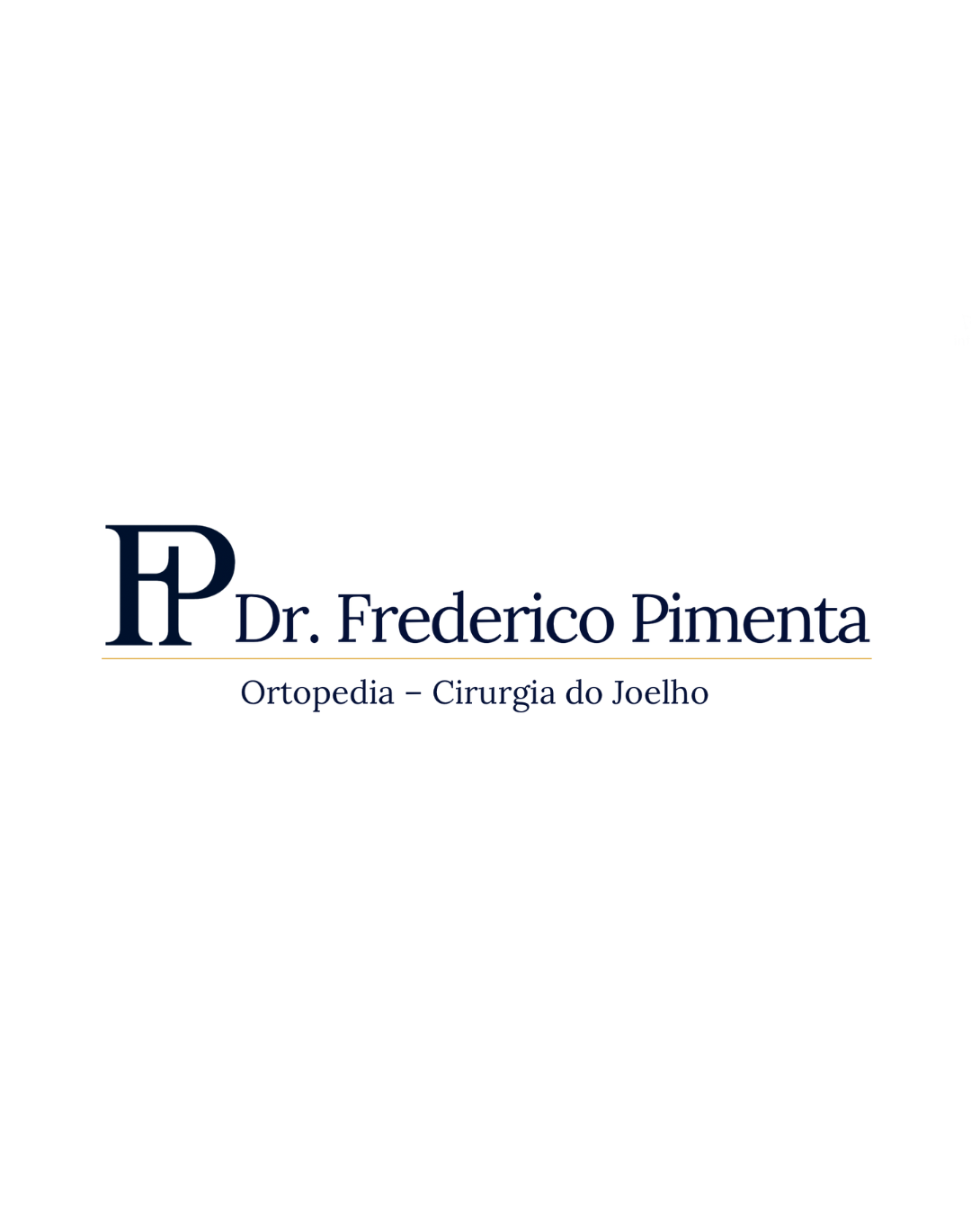 Monograma Dr. Frederico Pimenta